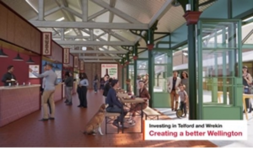 Wellington Market site prepares for major refurbishment programme