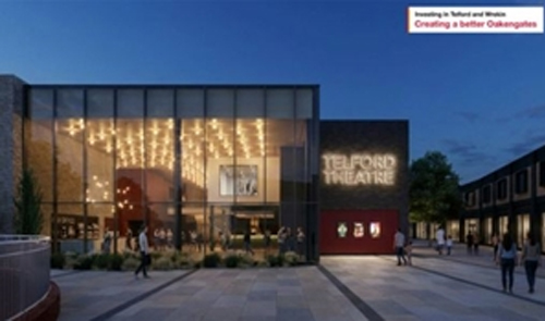 Plans submitted for upgraded Telford Theatre design