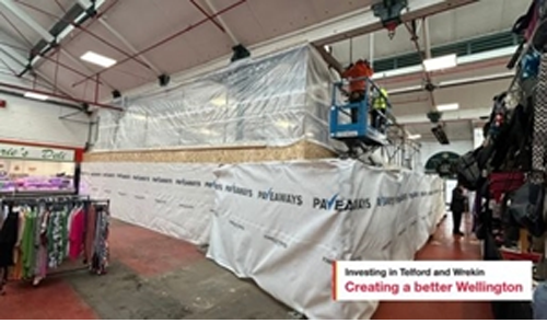 Main works start to transform Wellington Market