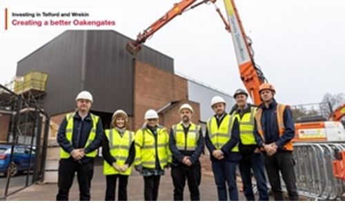 Main theatre hall demolition starts in Oakengates