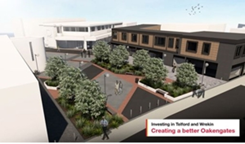 Oakengates Limes Walk completion leads to next stage of regeneration works