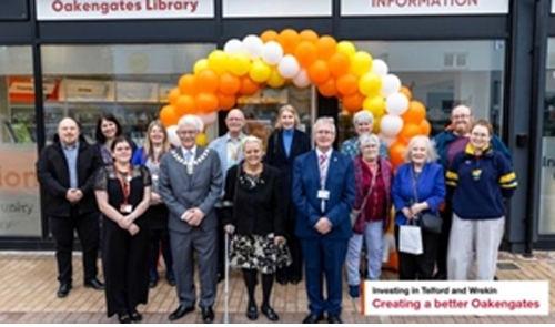 New Oakengates library opens in heart of the town