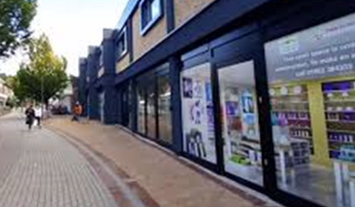 A photograph showing the progress on Limes Walk