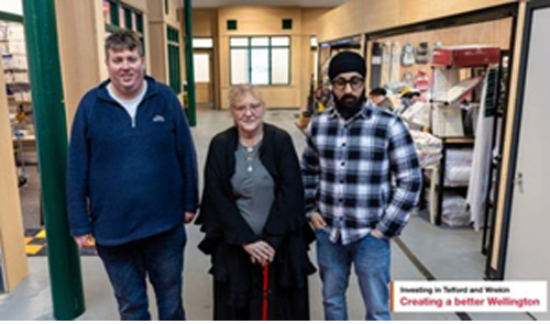 Traders move into new stalls at Wellington Market