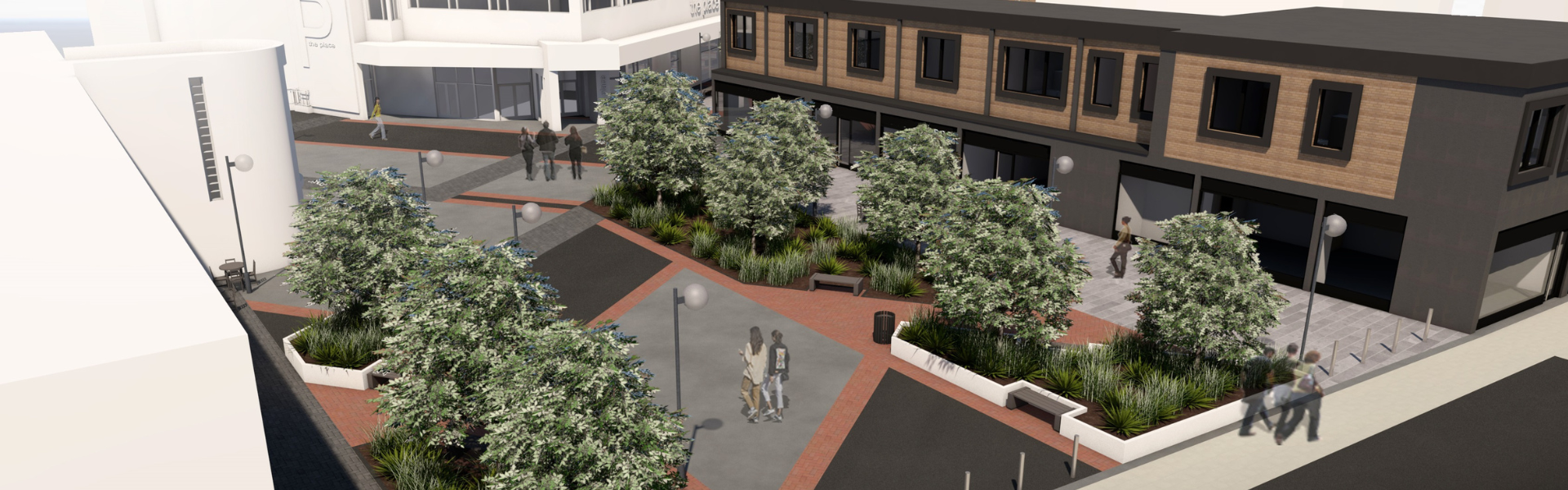 Artist impression of Theatre Quarter proposals