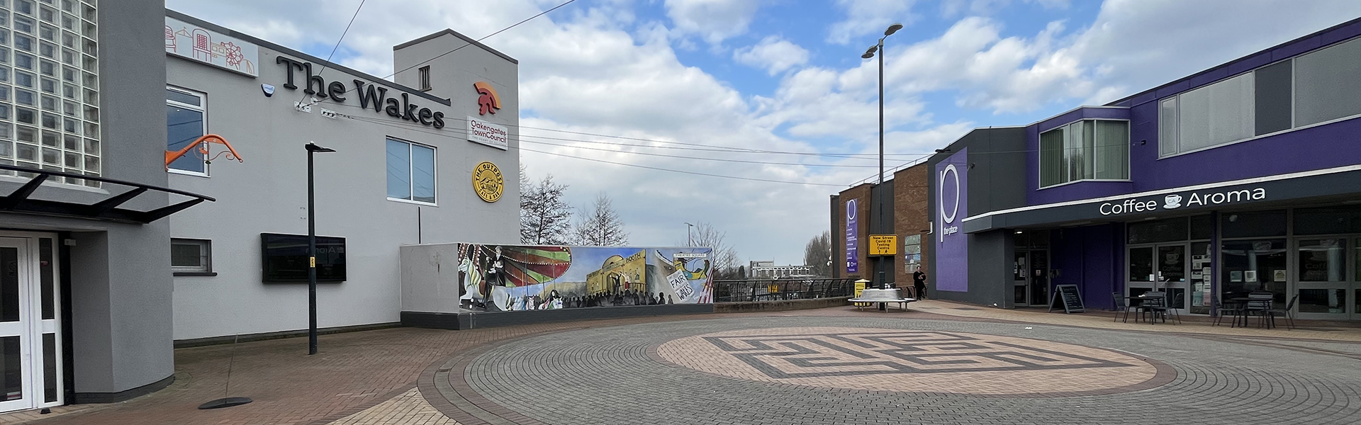 A photograph of Oakengates Town Centre