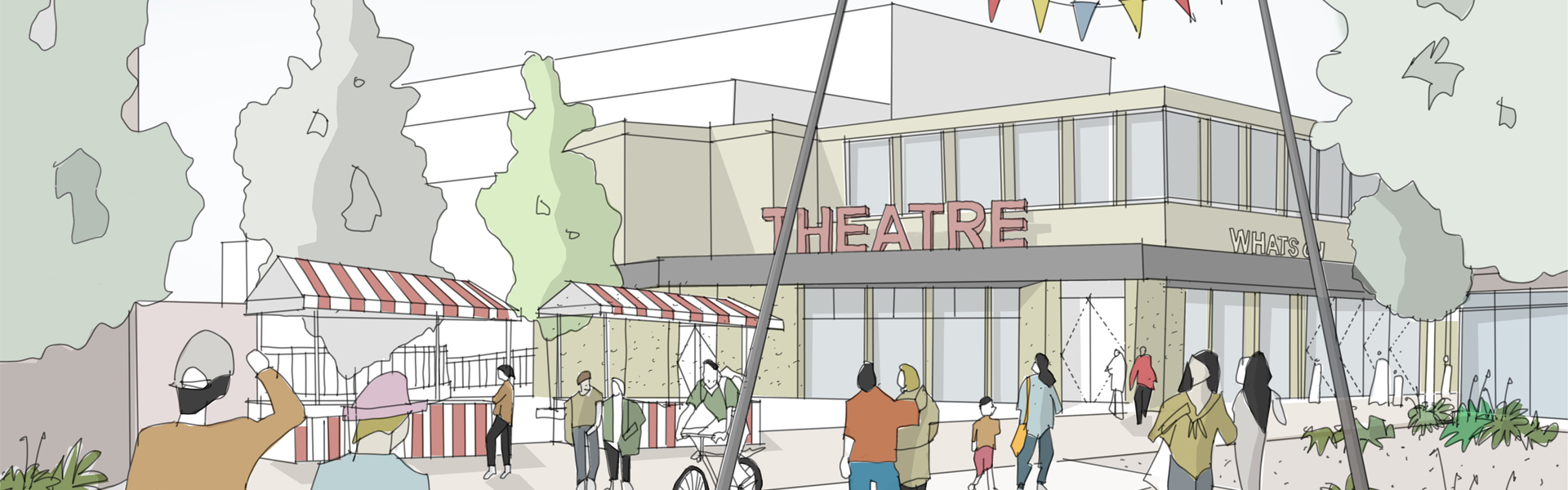 Telford theatre sketch 1