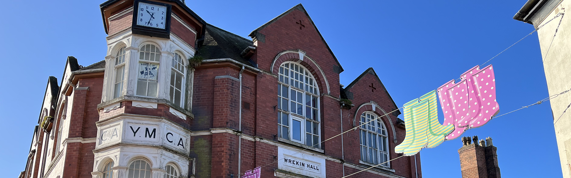 A photograph of buildings in Wellington Town Centre